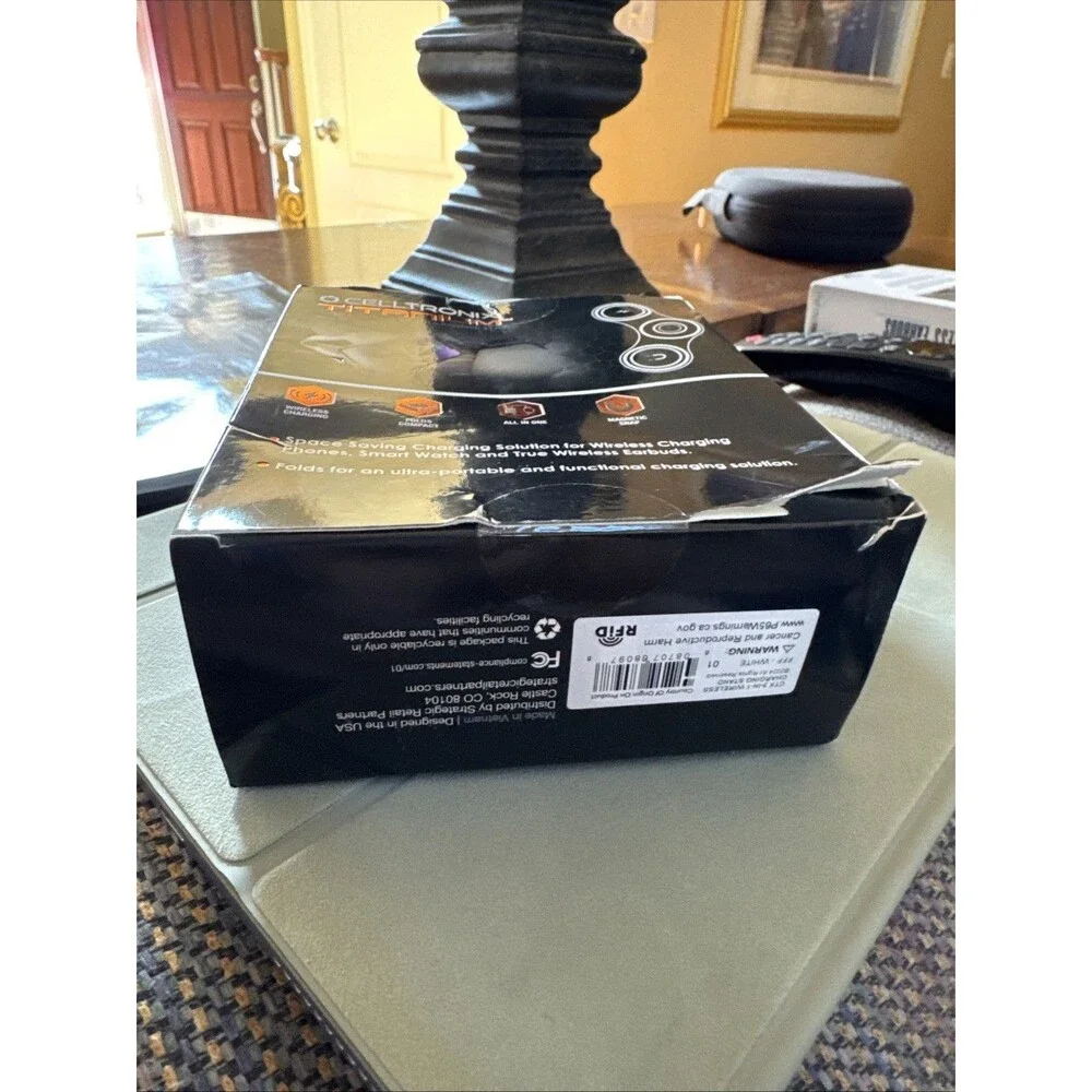 Celltronix Titanium 3-in-1 Wireless Charging Stand Foldable